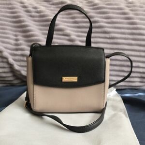 Kate Spade Black and Cream Crossbody Bag